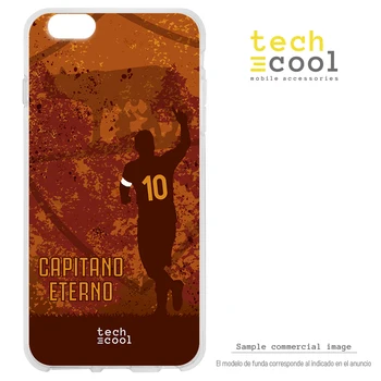

FunnyTech®Silicone Case for Wiko View 3 Pro L Rome Eternal captain Francesco Totti vers.2