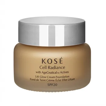 

KOSE CELL RADIANCE LIFT GLOW FOUNDATION CREAM 202 MEDIUM BEIGE 30ML