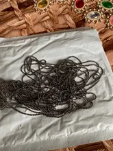 Cuentas de aleación de Metal de 5 a 10 metros, accesorios de cadenas para collares, accesorios de fabricación de joyas DIY