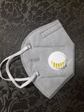 Mascarilla KN95 con válvula FFP3, Máscara protectora de 5 capas, antipolvo, anticontaminación, FFP3