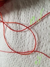 Cuerda de algodón para manualidades, cuerda de rosca de 0,2/0,25/0,5/0,7/0,8/1mm, compatible con abalorios, pulseras, collares, accesorios de joyería