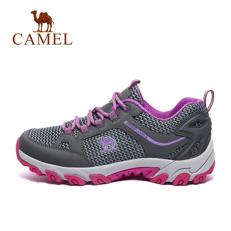 CAMEL/Женская обувь для пеших прогулок, нескользящая, амортизирующая, устойчивая к скалолазанию, дышащая