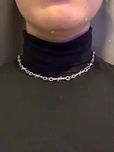 Gargantilla con alambre de púas estilo gótico Punk para mujer, gargantilla de alambre de hierro, Hip-hop, cadena de espinas, regalos