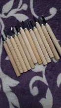 12 uds/8 uds/6 uds talla de madera profesional cuchillo cincel herramienta de mano de básicos detallados de los carpinteros marcas GYH