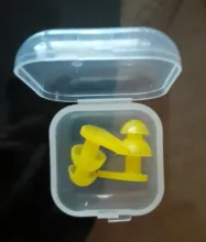 2 piezas suave Anti-ruido tapón de oído impermeable natación de silicona tapones para los oídos para adultos niños nadadores buceo