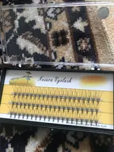 Extensiones de pestañas de extensión, 60 mechones de pelo Natural y grueso, Faux cils, Envío Gratis