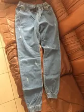 Pantalones vaqueros ajustados de talla grande para hombre, Vaqueros ajustados a rayas, elásticos, Hip Hop, rasgados hasta la rodilla, ropa para hombre