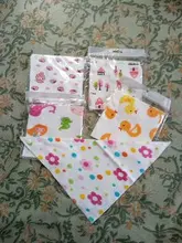 Baberos triangulares de algodón con dibujos animados para bebé, paño absorbente para recién nacido, suave y cómodo, ajustable, 5 uds.