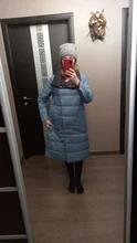 FTLZZ-Chaqueta larga de plumón de pato de doble cara para mujer, Parkas cálidas con doble botonadura, prendas de vestir para nieve, Invierno 90%