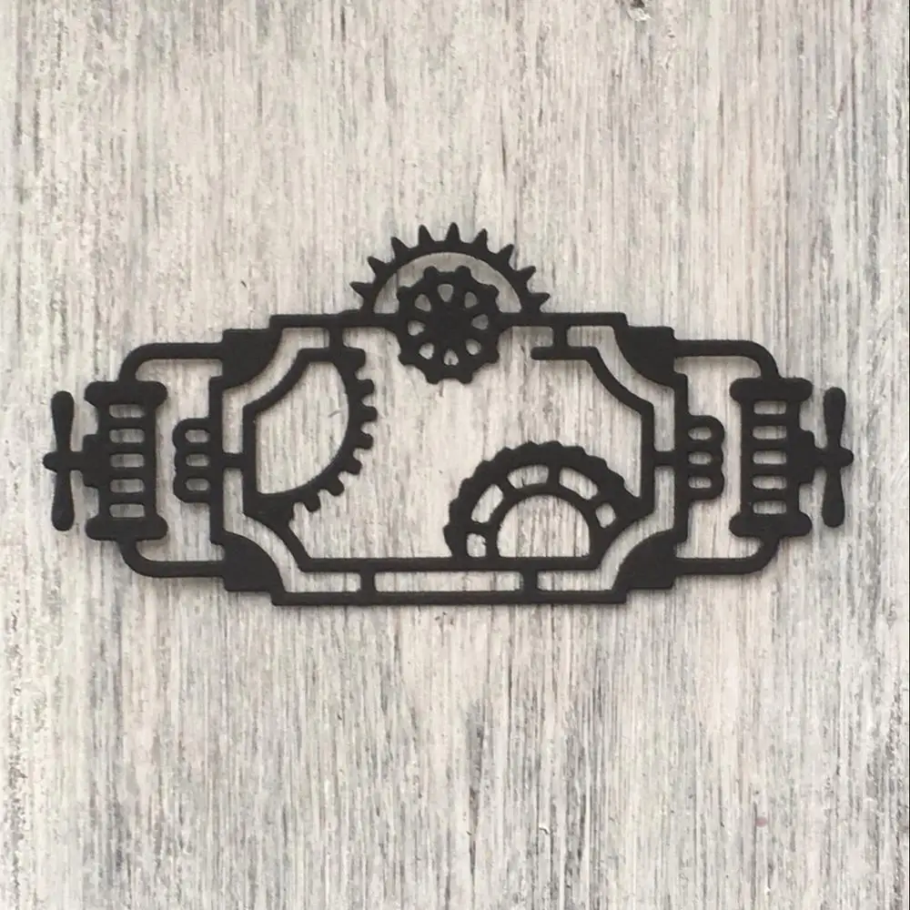 

ArtScrap Steampunk mechanism Metal Cutting Dies Stencils For DIY Scrapbooking Card Decorative Craft Die Cuts | Art: 198