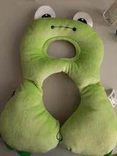 Almohada de estilo para bebé, almohada en forma de U para la cabeza, antisesgada, para dormir, cuello, asiento de coche, almohada para niño, Almohada de Viaje para el cuello