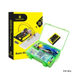 Keystudio – Kit de démarrage complet V2.0, Kit d'apprentissage pour Arduino, Kit de démarrage électronique, bricolage, programmation de jouets STEM 