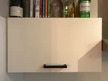 Manijas de armario cuadradas de acero inoxidable, tiradores de cajón de armario, puerta de baño, tirador para muebles de cocina, color negro, 3-15 pulgadas