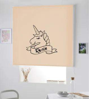 

Blind Iroa customizable Child/Unicorn Rocio! ROLLER BLINDS TRANSLUCENT! (BEIGE 100X175)