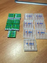 Rechargeable-Battery Batteries Case-Holder Pkcell Aaa Self-Discharge 850mah Ni-Mh 