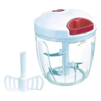 

Manual Vegetable Chopper Quttin 900 ml White Red
