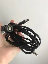 Un cordón de silicona para tatuar, máquina de pluma, enchufe DC para fuente de alimentación