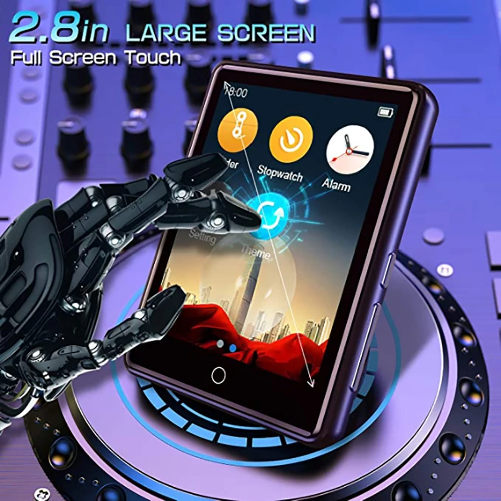 MP3 player Bluetooth 5.0 Music Player2.4 inch