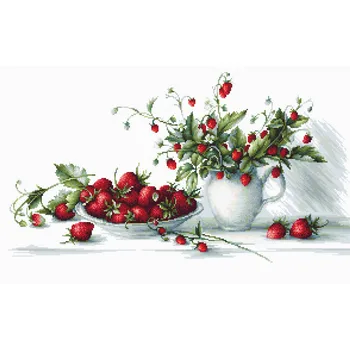 

"Embroidery kit", "floss embroidery kit", "cross stitch", "counted cross", "Luca-S", "counted cross stitching"