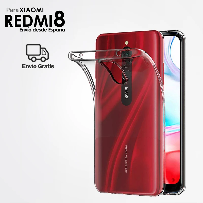 Гелевый Чехол из ТПУ силиконовый чехол для мобильного телефона Xiaomi Redmi 8 задняя