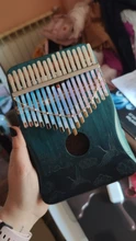 Kalimba-Escala de 17 teclas, pegatinas de percusión, accesorios para Kit de instrumentos musicales para principiantes