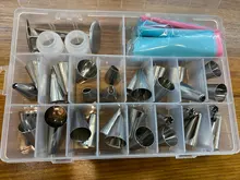 8-51Pcs Pastry Nozzles Cake Decorating Tools Bakeware Home Cake Shop Cream Nozzles Confectionery