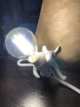Table-Lamp Desk-Lights Mouse Postmodern Animal Seletti Home-Decor Resin Small Mini Cute