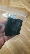 Funda protectora de goma antideslizante para pistola táctica, funda de agarre para Glock, accesorios de pistola negra