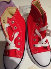 Zapatillas de deporte altas para niña y niño, zapatos en 13 colores para niño pequeño, zapatillas de deporte para bebé, zapatillas de lona con estrella, Zapatos para niño