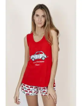 

▷ Pajamas ADMAS LA VITA women's suspenders