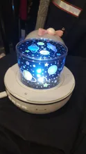 Projector-Night-Light Led-Lamp Bt-Speaker Chargeable-Universe Rotate Starry Sky Baby Gift