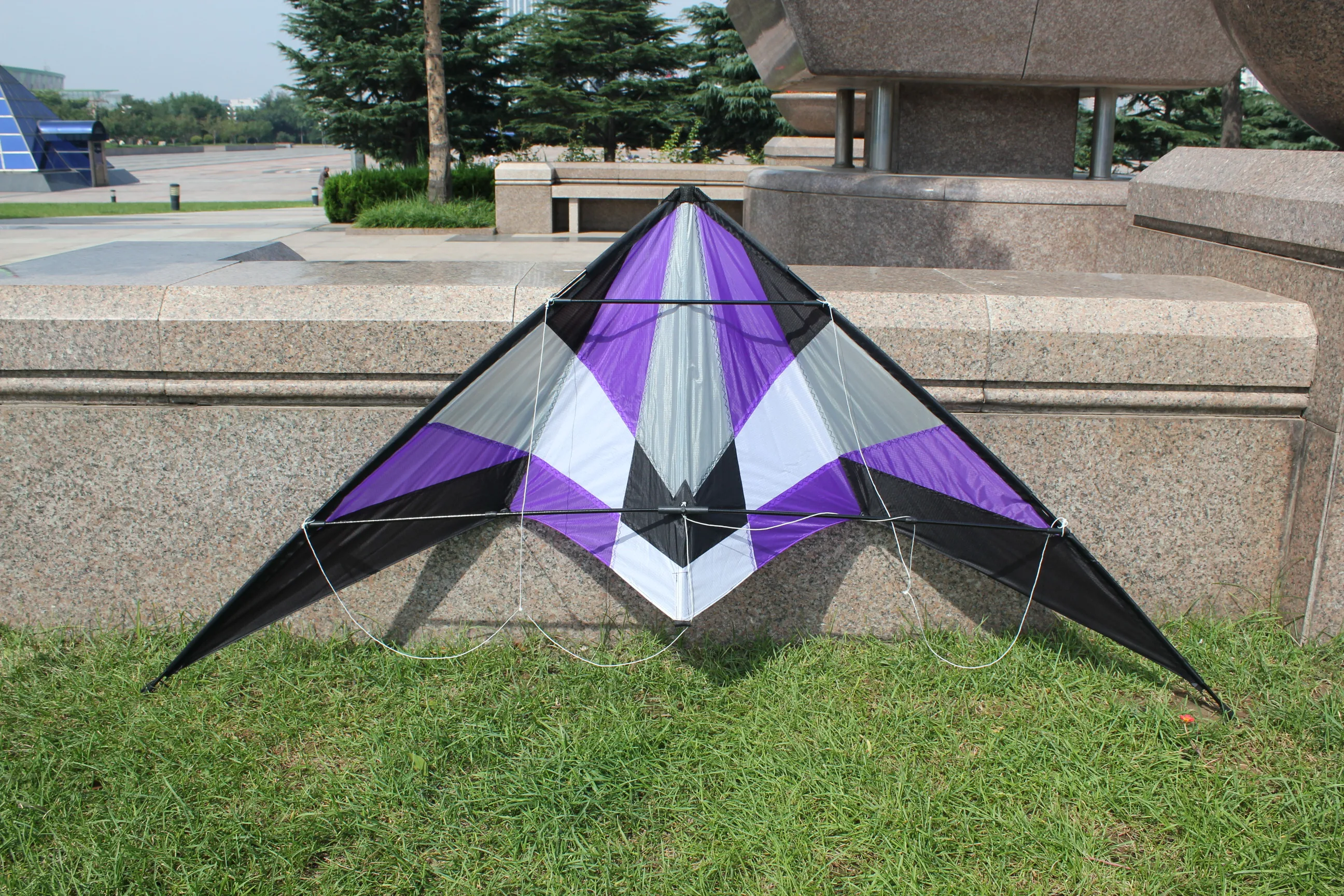 NEW Outdoor Fun Sports 1.8m Dual Line  Stunt  Kite With Handle And Line Good Flying  Factory Outlet 2