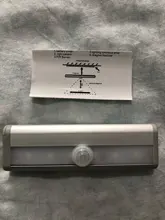 Wardrobe Lamp Cupboard Closet Night-Light Perception Motion-Sensor Stairs Led Under-Cabinet