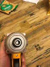 Llave de impacto eléctrica sin escobillas, accesorios de eje de 18V, llave inalámbrica de uso único/Dual, accesorio de herramienta eléctrica, 1 ud.