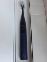 Oclean-Cepillo de dientes eléctrico sónico para adulto modelo X Pro, utensilio dental 2 en 1 versión global con pantalla táctil de carga rápida con cargador titular, impermeable con IPX7 de colores