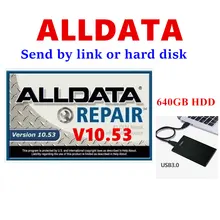 2022 Hot selling Alldata Auto Repair Software 10.53v All data Car Software with tech support for cars and trucks up to 2014 year