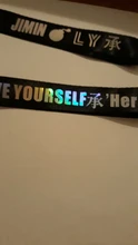 KPOP Keychain Keyring-Accessories Lanyard JUNGKOOK JIMIN Laser-Bangtan-Boys JHOPE Love Yourself