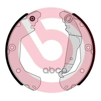 

Brake Drum pads rear. Chevrolet Aveo hatchback (T300) 03/11- / Chevrolet Aveo saloon (Brembo art. s10518