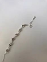 Es de cristal de moda tobilleras para mujer oro Color plata bohemio tobillera correa brazalete EN el pie de la pierna pulseras joyas de bohemia