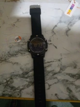 SKMEI-reloj Digital resistente al agua para hombre, cronómetro de correa de silicona, 100M, electrónico, deportivo, negro