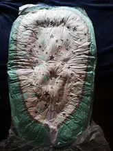 Cuna portátil de 50x85cm Para bebé, cama con almohada, cojín