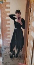 Falda gótica Verano malla Irregular mujeres faldas estrella cremallera negro Punk faldas gótico oscuridad señora falda Casual suelta Streetwear faldas
