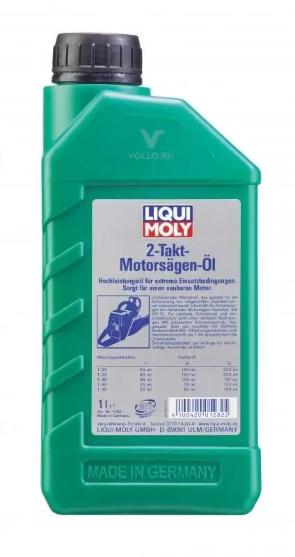 LIQUI MOLY 2-такт. Motorsagen-Oil для газонокосилок 1 л. (6шт) (минеральное) 8035/1282 | Автомобили и
