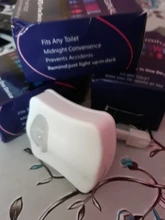 Luz de noche Sensor de movimiento inteligente PIR para asiento de inodoro, para inodoro retroiluminación LED, lámpara Luminaria para WC, 8/16 colores