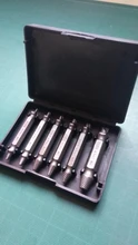 Juego de brocas para extraer tornillos dañados, herramientas de demolición, Extractor de tornillos pelados, fácil de quitar, 6 uds.