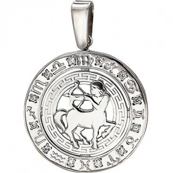 

Esthete pendant "Strelets" with cubic zirconia