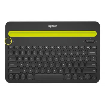 

Logitech K480 keyboard for mobile AZERTY French Black, Green Bluetooth
