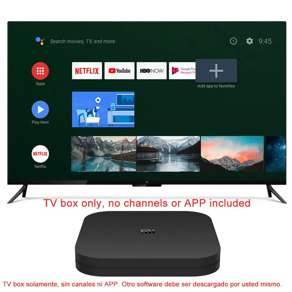 Приставка Смарт ТВ Xiaomi Mi Box S 4k Ultra HD 2 + 8 Гб Wi Fi BT 4 2|ТВ-приставки и медиаплееры| |