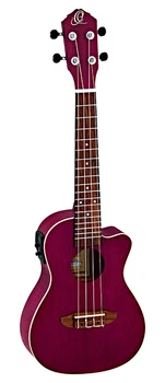 

RURUBY-CE Earth series ukulele concert with pickup, with cutout, Ortega