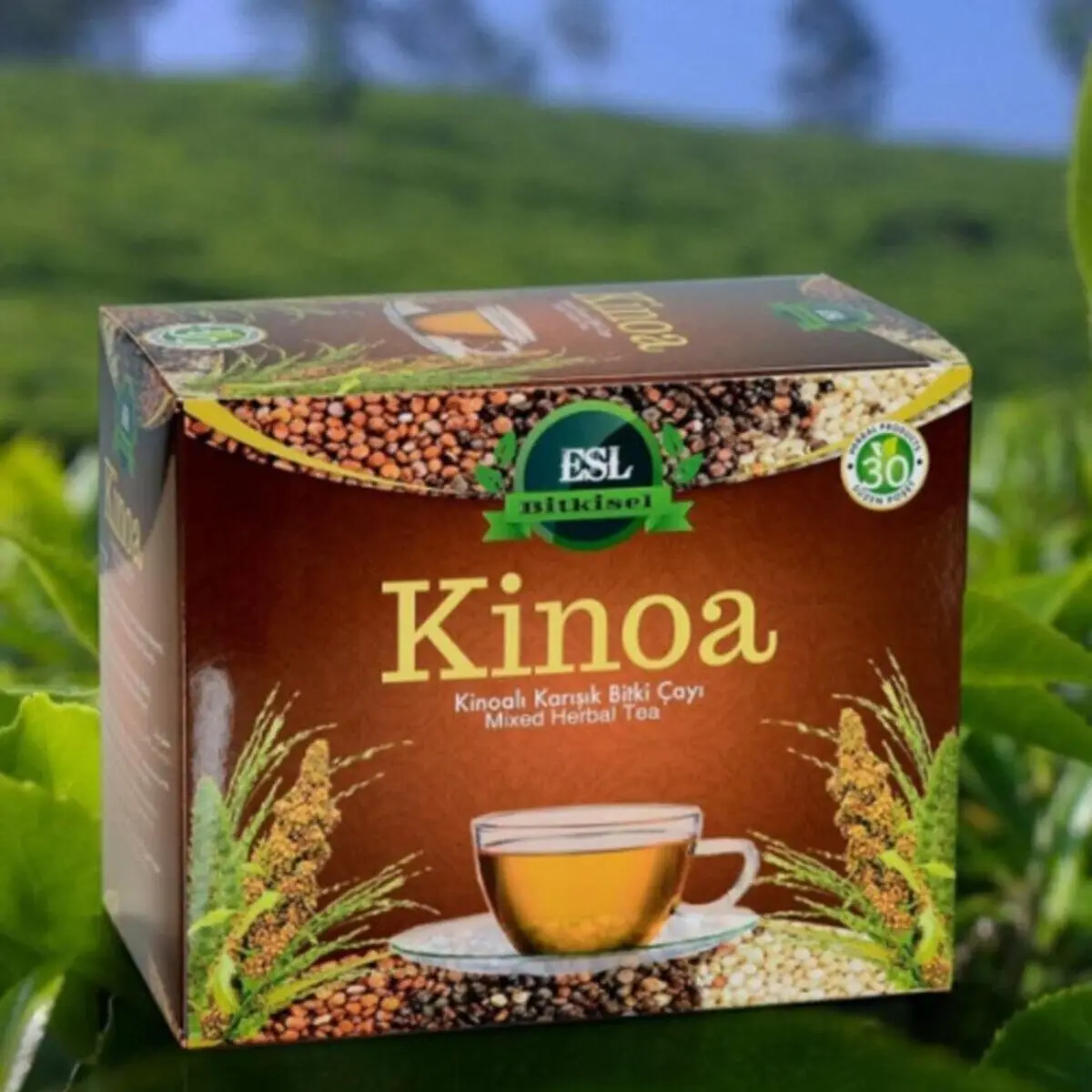 Смесь травяного чая Kinoa Quinoa kinoa cayi Quinua яkinoa Лебеда 1 коробка = 30 шт. x 5 г